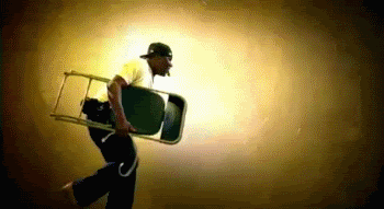 Chair Dancing GIF - Find & Share on GIPHY