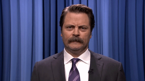 Watching You Nick Offerman GIF - Find & Share on GIPHY