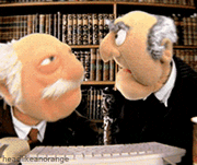 Statler And Waldorf Muppets GIF - Find & Share on GIPHY