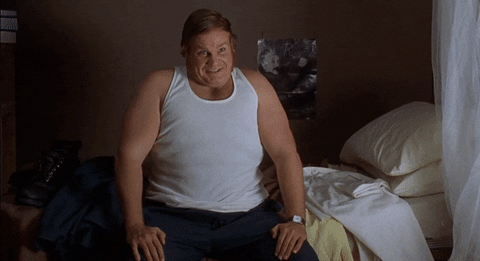 Stripping Chris Farley GIF - Find & Share on GIPHY