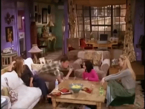 Matthew Perry Happy Dance GIF - Find & Share on GIPHY