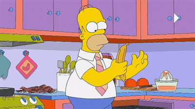 Homer Simpson Eating GIF - Find & Share on GIPHY