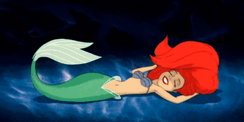 Resultado de imagen para little mermaid gif