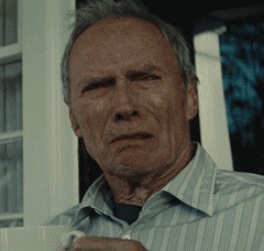 Frustrated Clint Eastwood GIF - Find & Share on GIPHY