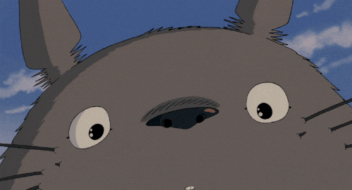 Happy My Neighbor Totoro By Maudit Find And Share On Giphy