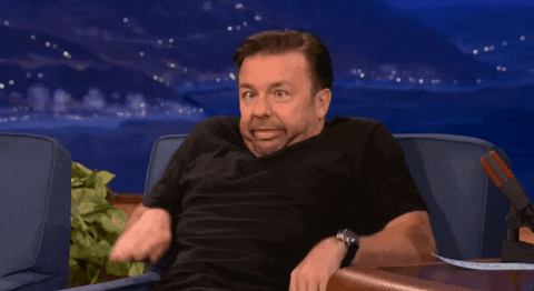 Awkward Ricky Gervais GIF - Find & Share on GIPHY