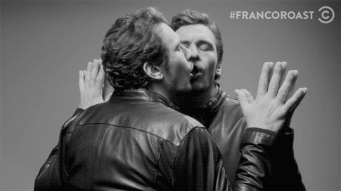 Narcissistic James Franco GIF