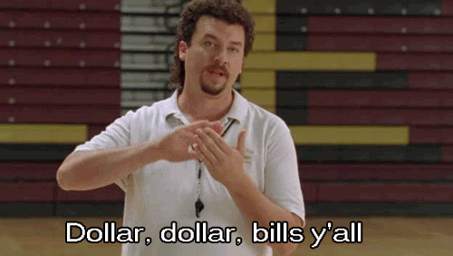 Eastbound and Down make it rain