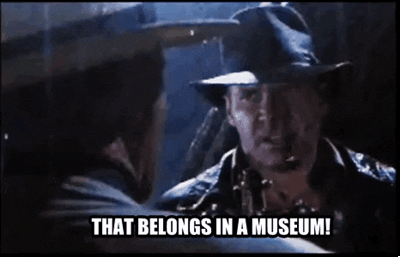 Indiana Jones That Belongs In A Museum GIF - Find & Share on GIPHY