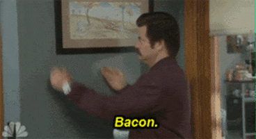 Image result for bacon gif