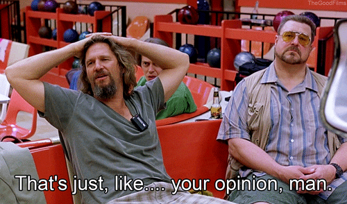The Big Lebowski Opinion GIF by The Good Films